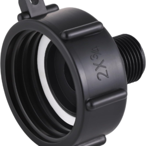 Adapter converts 2" to 3/4"