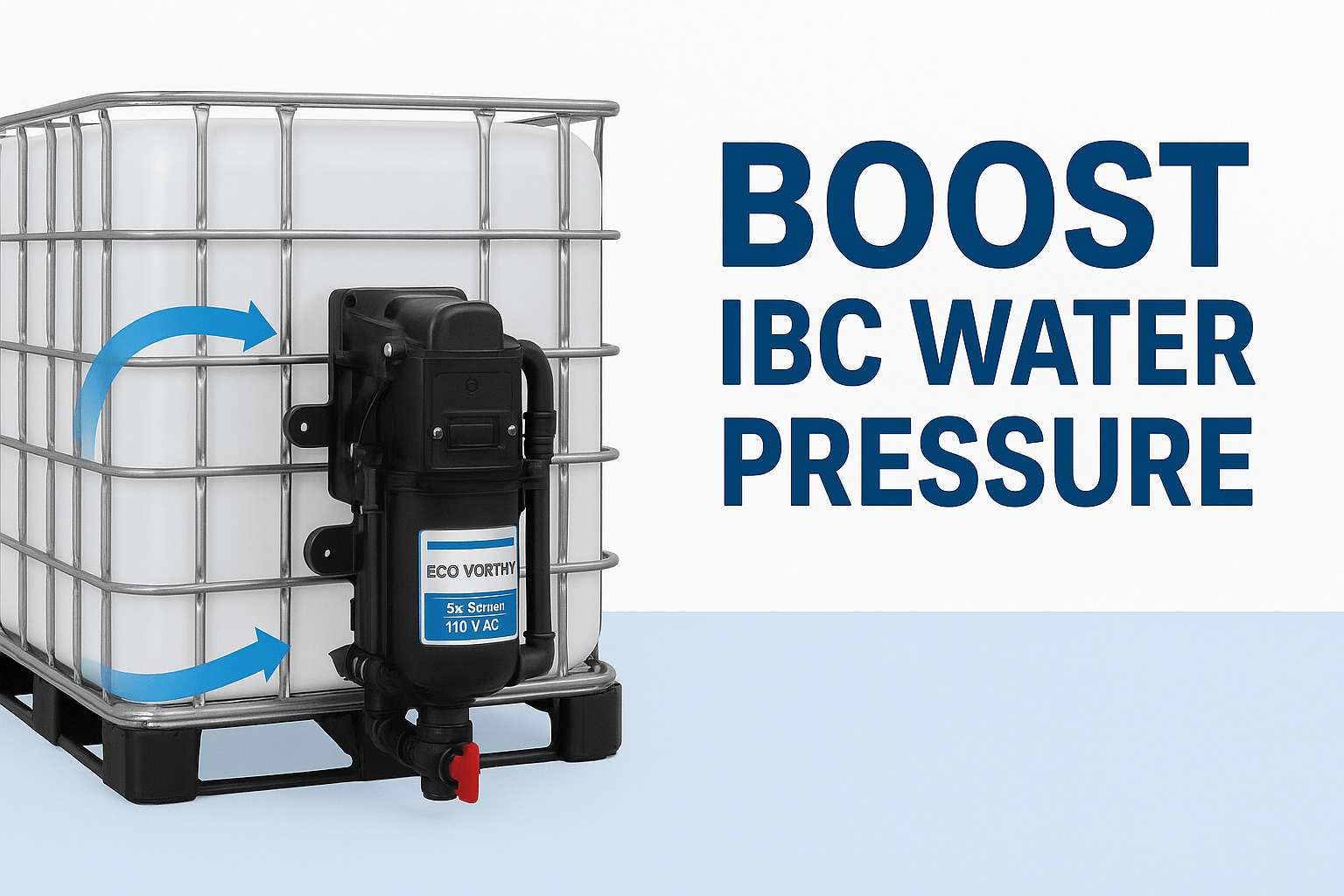 IBC water pressure pump
