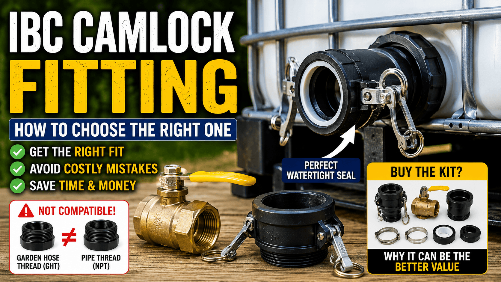 IBC Camlock Fitting